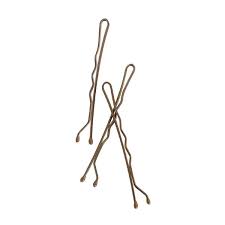 MAE 40-2604BR Brown Bobby Pin 4.5cm 80 pack