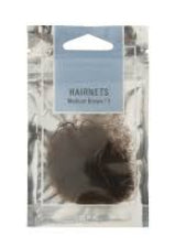 MAE 40-2800MB Hair Net Med Brown 3 pack