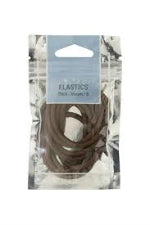 MAE 40-2200BR Elastic Thick Brown 8 pack