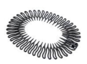 MAE 40-2303BK Headband Springcomb Black