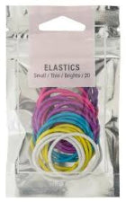 MAE 40-3201AB Elastic Bright Small 20 pack