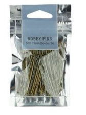 MAE 40-2601SB Bobby Pin 5cm Satin Blonde 60 pack