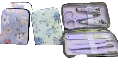 Manicure Set Small Floral 7 piece