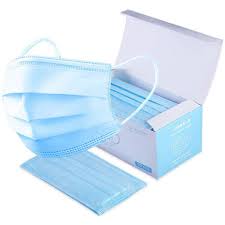 Face Mask Disposable 3-ply Box 50
