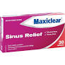 MAXICLEAR Sinus Relief Tabs 30s