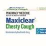 MAXICLEAR Chesty Cough 8mg Tabs 30s