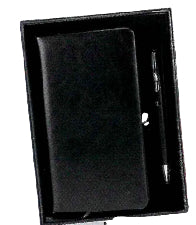 Gift Notepad Set with Pen Black