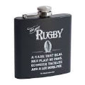 Ultimate Gift For Man Hip Flask Rugby