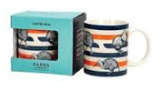 Coffee Mug Kiwi Stripe