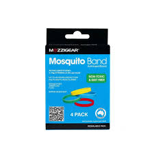 Mozzigear Adult Mosquito Band 4pk