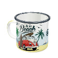 Enamel Mug VW Life at the Beach