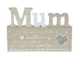 Inspiration Mum Plague Wooden 20cm