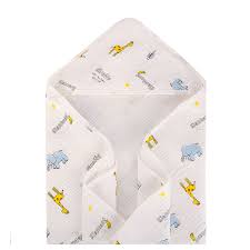 Muslin Hooded Blanket/Towel