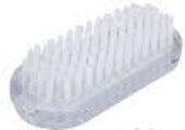 Clear Range Nail Brush Oval