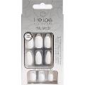 HELIOS Polish Stiletto White Matt 24pk