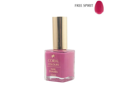 Coral Colours Nail Enamel Free Spirit