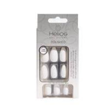 Helios Polish Stiletto White Matt 24pk