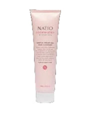 Natio Rosewater Cream Gel Cleanser 100ml