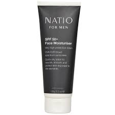 Natio Men SPF50+ Face Moisturiser 100g