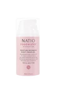 NATIO Rosewater Rech. Night Cr 80ml