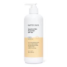 Natio Sensitive Skin Sunscreen SPF50+ 500ml