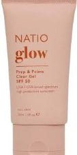 Natio Glow Prep & Prime Clear Gel  SPF50 50ml