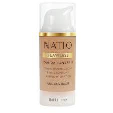 Natio Flawless Foundation SPF15 Med Tan