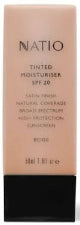 Natio Tinted Moisturiser SPF20 Beige