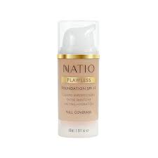 Natio Flawless Foundation SPF15 Med Honey