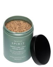 Natio Spirit Desert Lime & Salt Coffee Scrub 300g