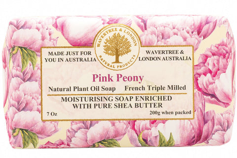 W&L Soap Pink Peony 200g