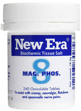 New Era Biochemic Tissue Salt No.8 Magnesium Phosphate 240tabs