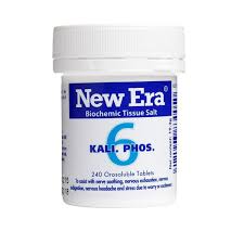 New Era Biochemic Tissue Salt No.6 Kali Phos 240tabs