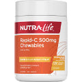 Nutra-Life Rapid-C 500mg Chewables Tabs 120s