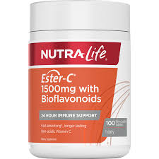 Nutra-Life Ester C 1500mg+Bio 1-a-day 100tb