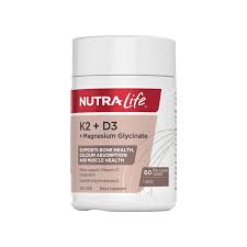 Nutralife K2 + D3 + Magnesium Glycinate 60s