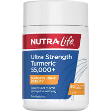 Nutra-Life Ultra Strength Turmeric 55000+ 50s