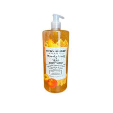 The Nourish Bar Body Wash Manuka Honey  & Peach 1000ml