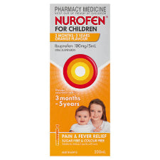 Nurofen Child 3mth-5yr Orange 200ml