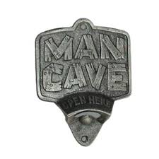 Cast Iron Man Cave Bottle Opener