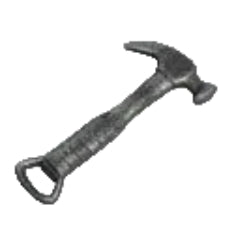 Hammer Bottle Opener 16cm