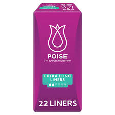 Poise Liners X/Long 22pk