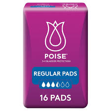 Poise Pads Regular 16pk