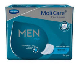 Molicare Prem Men Pads 4Drop 14pk