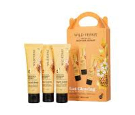 Wild Fern Manuka Honey Mini Face Set Get Glowing 3pc