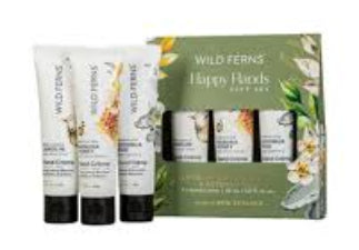 Wild Ferns Mixed Happy Hands Hand Creme 3pk