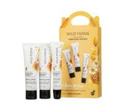 Wild Fern Manuka Honey Mini Body Set Glow & Go 3pc
