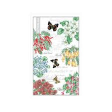 Parrs Tea Towel Flowers & Butterflys