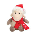 Parrs On Portage Xmas Sheep Toy with Santa Hat