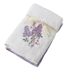 Lilac Bouquet Hand Towel
